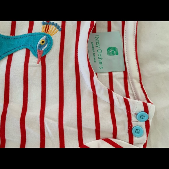 Peacock Dress (NWOT) - Picture 2 of 3